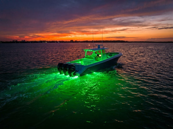 Best Underwater Lights for Night Fishing: What Color, How Bright, and How to Rig Your Transom