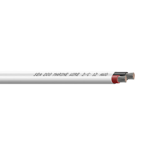 Sea-Dog 12/2 AWG Flat Duplex Wire - Red/Black - 250' — 02