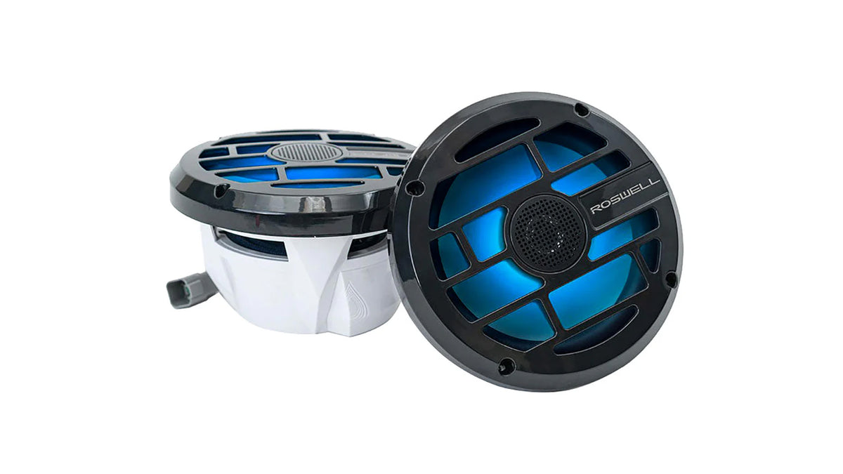 Roswell R Series 7.7" Marine Speakers - Anthracite — 02