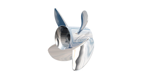Turning Point Express® Mach4™ - Left Hand - Stainless Steel Propeller - EX-1421-4L - 4-Blade - 14" x 21 Pitch — 02