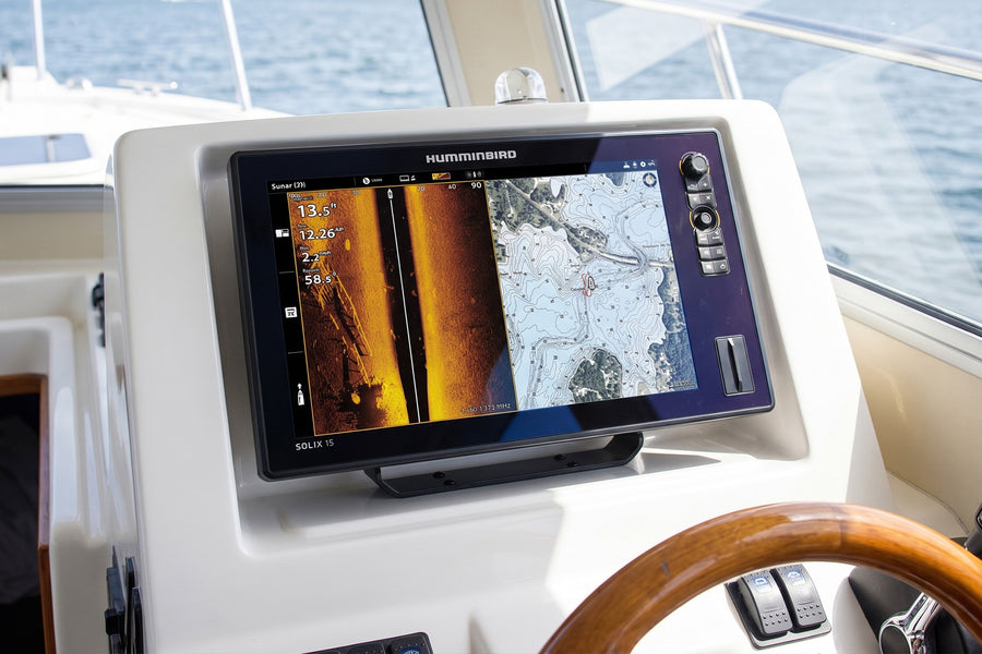Humminbird SOLIX 15 CHIRP MEGA SI+ GPS Combo